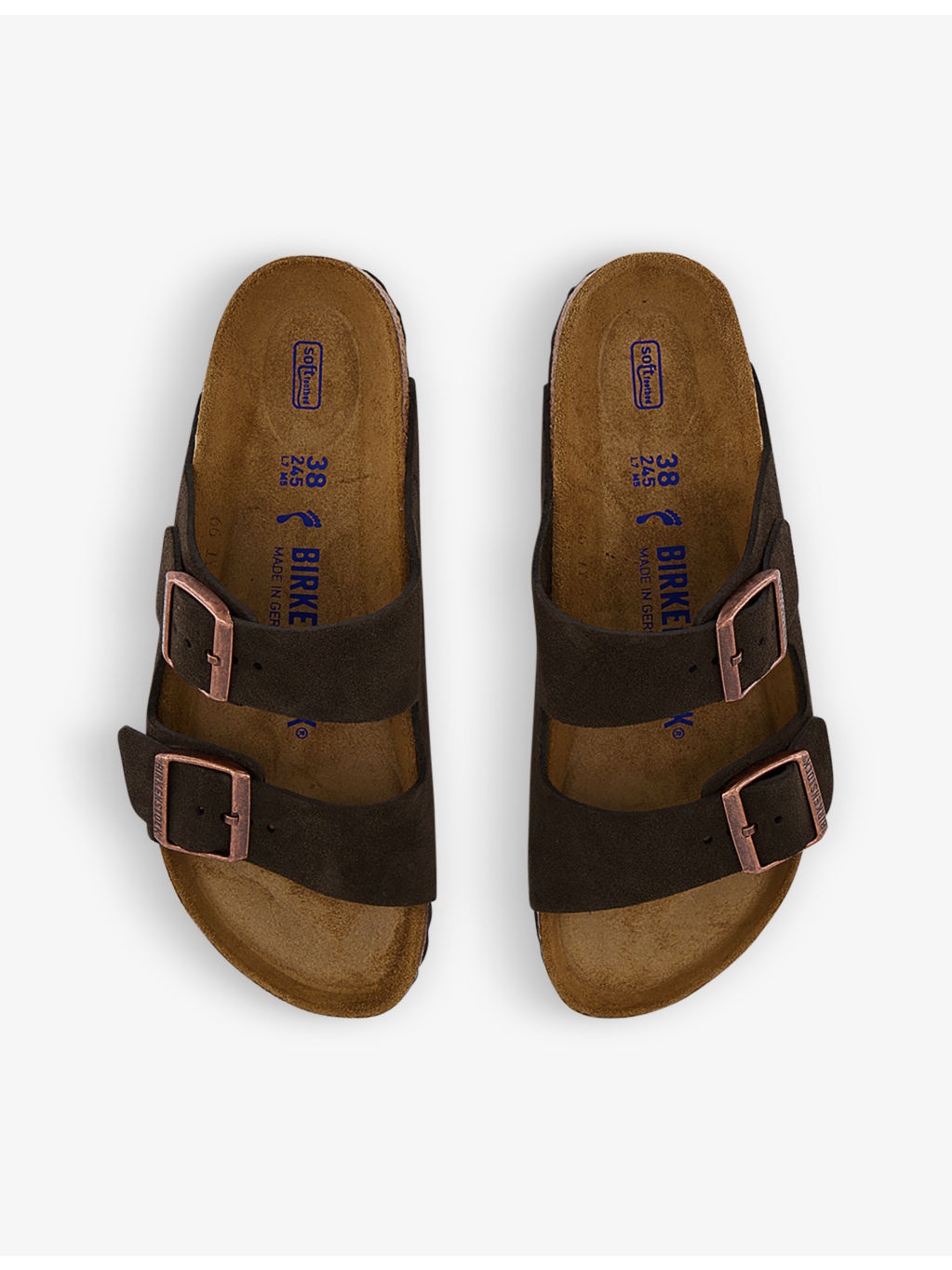 Arizona double-strap leather sandals - 2