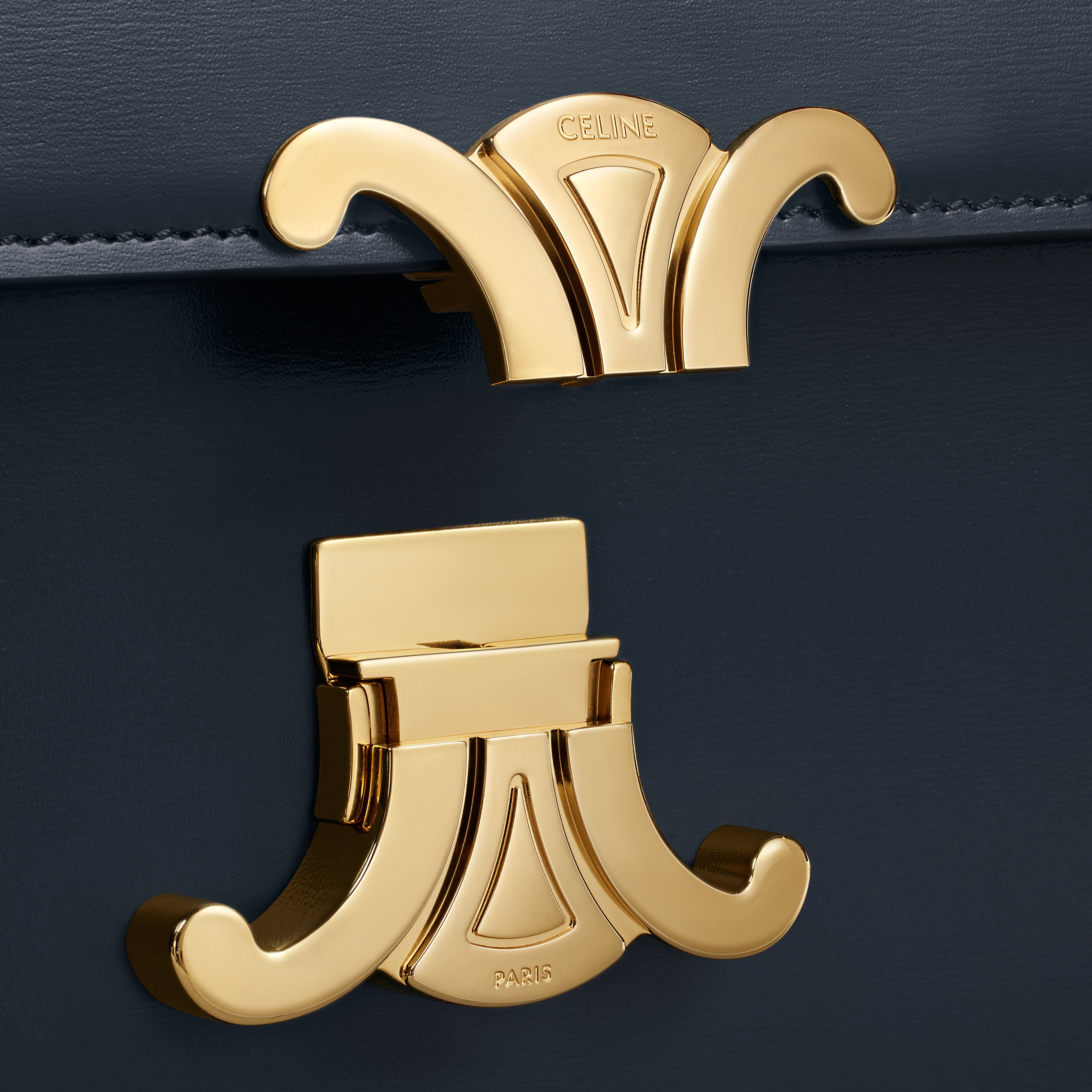 Classique Triomphe Bag in shiny calfskin - 5