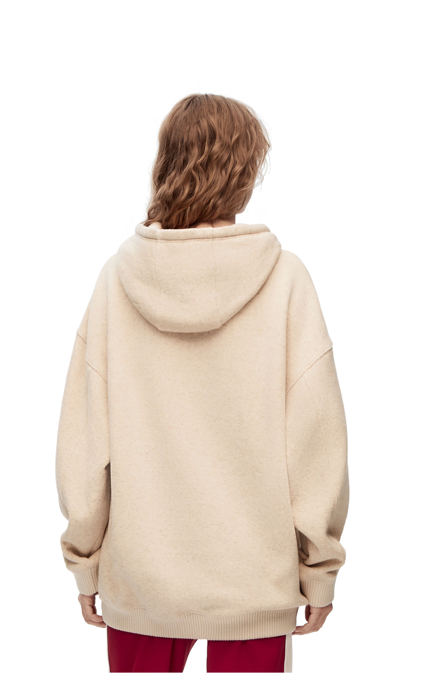 LOEWE oversize hoodie in cotton - 4