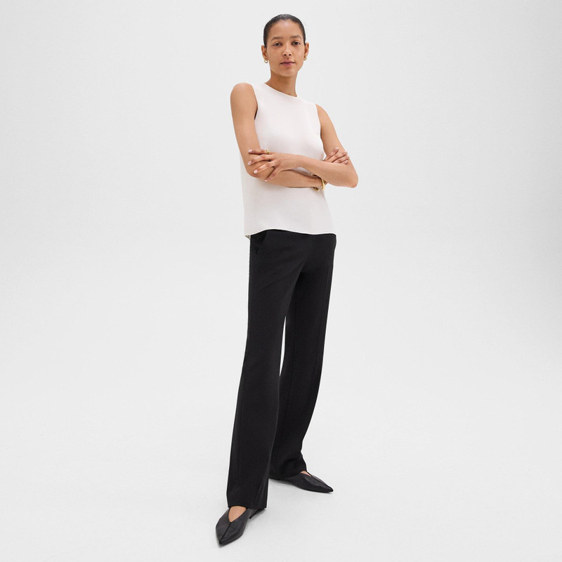 Theory Shell Top in Silk Georgette outlook