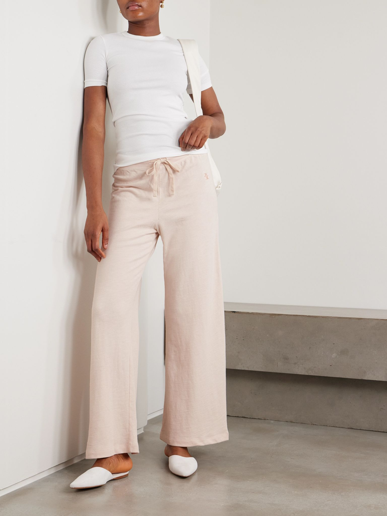 Cotton-jersey sweatpants Pink - 2