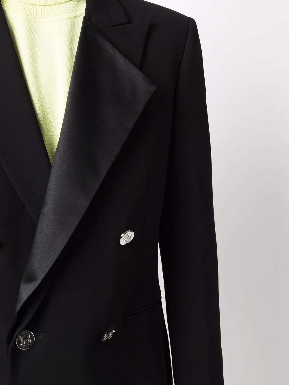 peak-lapels double-breasted blazer - 5