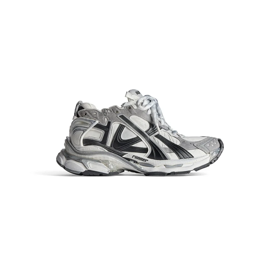 Men's Runner Sneaker in Grey - 1