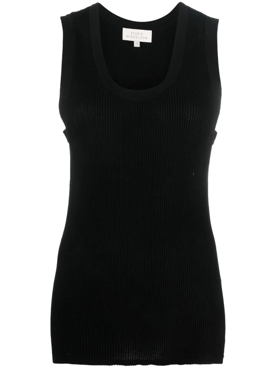 Studio Nicholson STUDIO NICHOLSON RIB VEST CLOTHING - 1