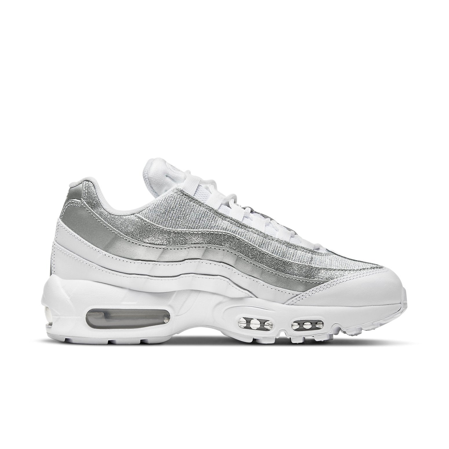 Nike (WMNS) Nike Air Max 95 'White Metallic Silver' DH3857