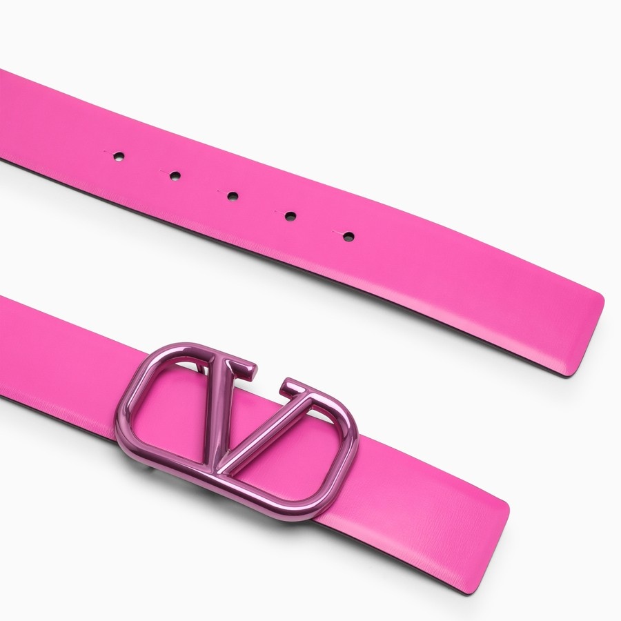 PP Pink Vlogo Signature belt - 3