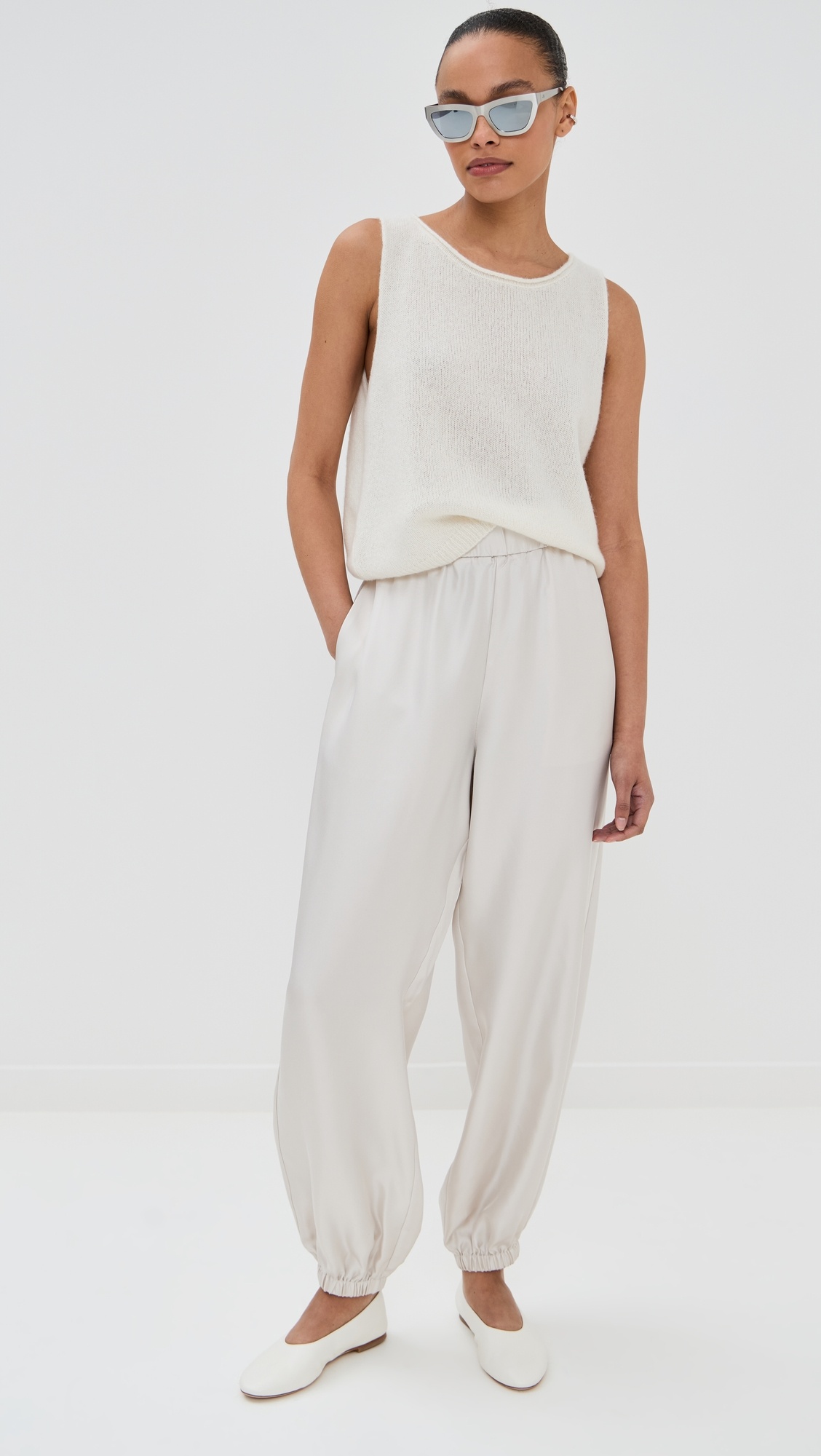 High Rise Tapered Trousers - 4