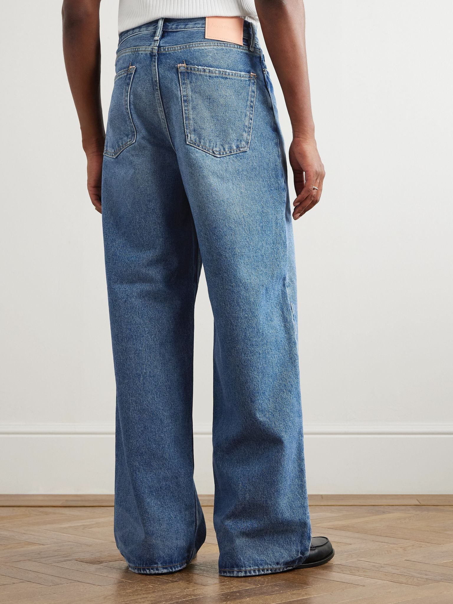 1981 Wide-Leg Organic Jeans Blue - 4