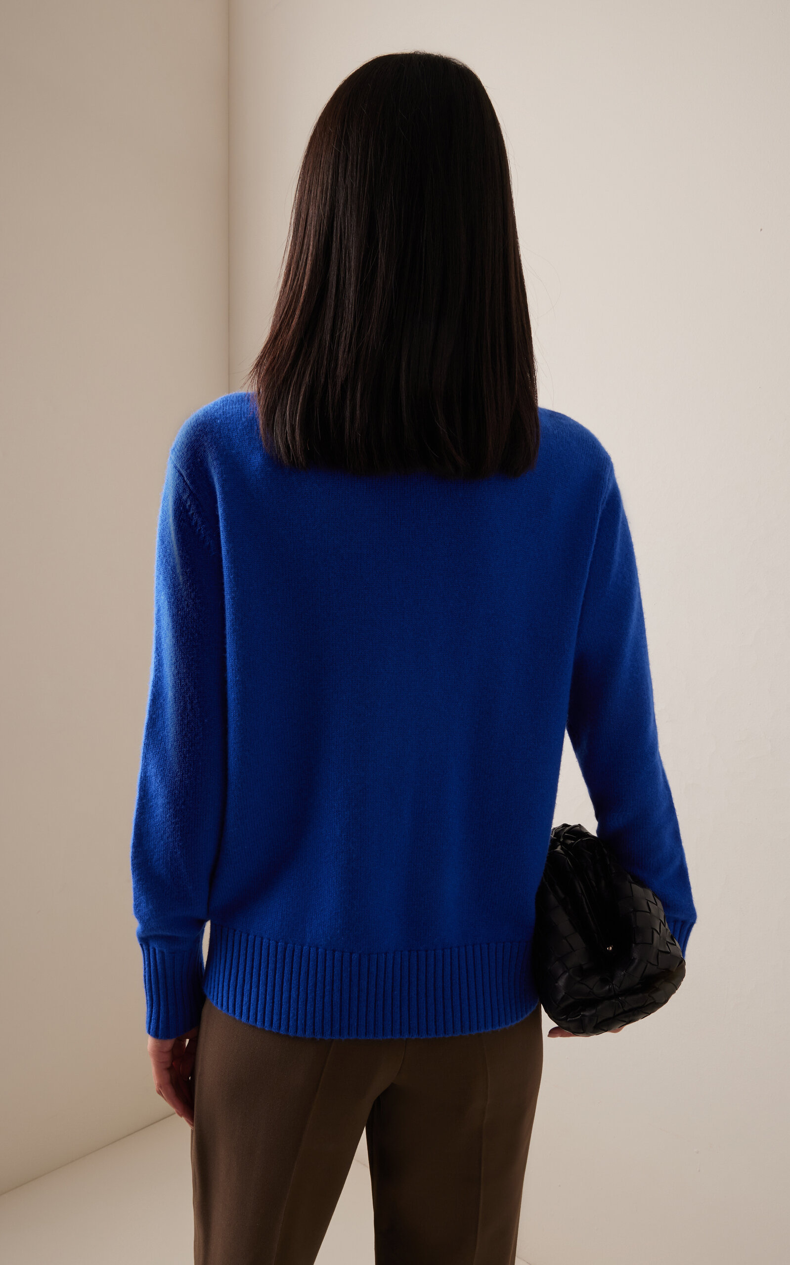 Wool-Cashmere Cardigan blue - 4