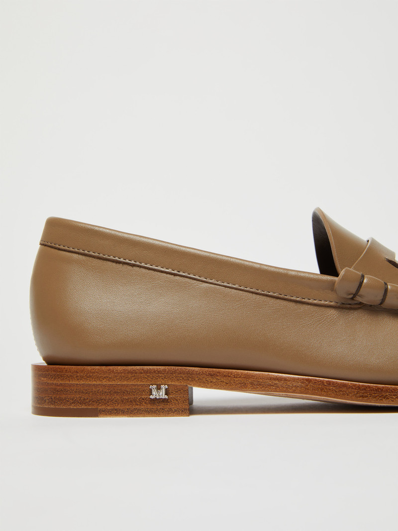 BOYMOC Natural leather moccasins 5