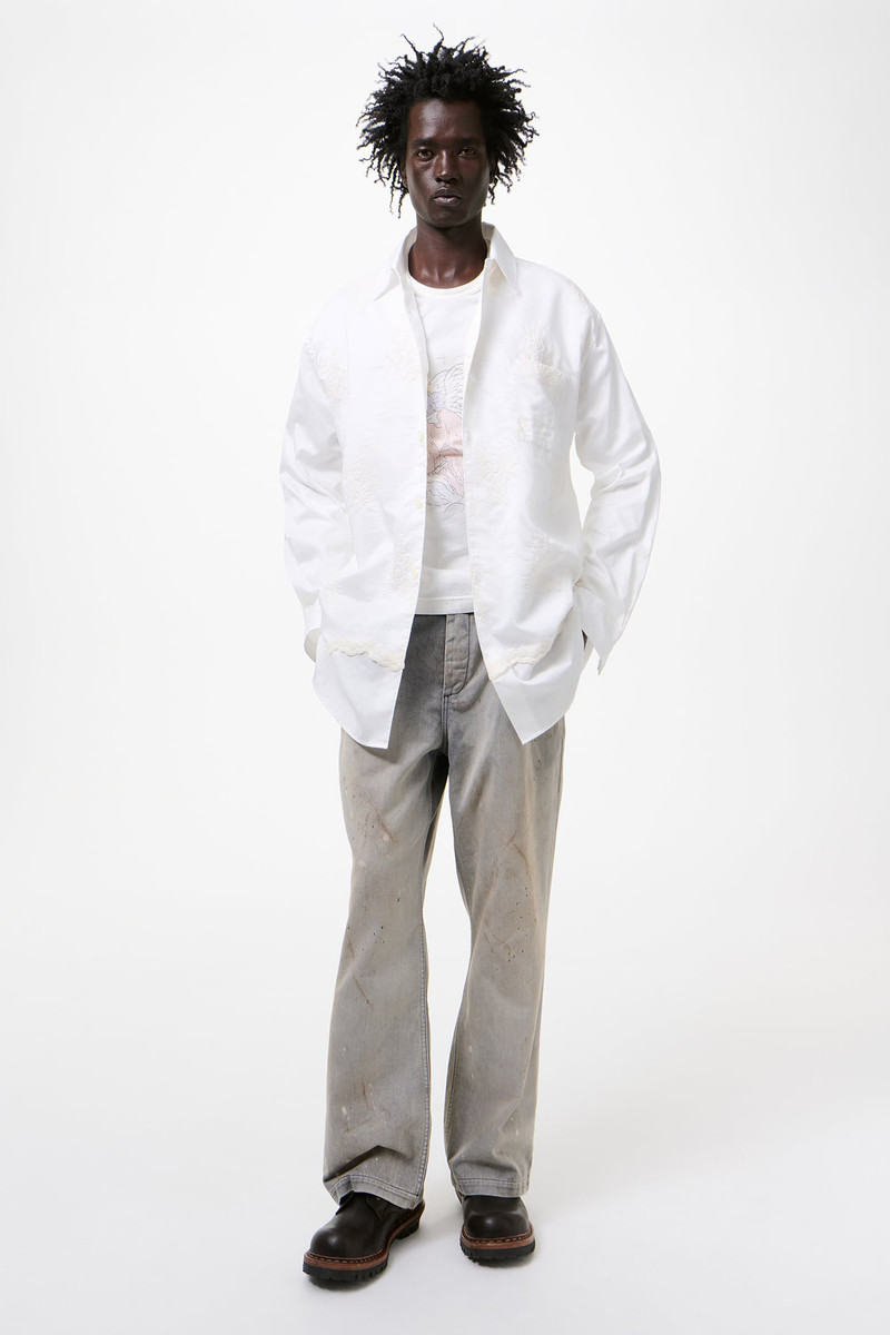 Our Legacy Vast Shirt Ivory Cloud Breezey Cotton outlook