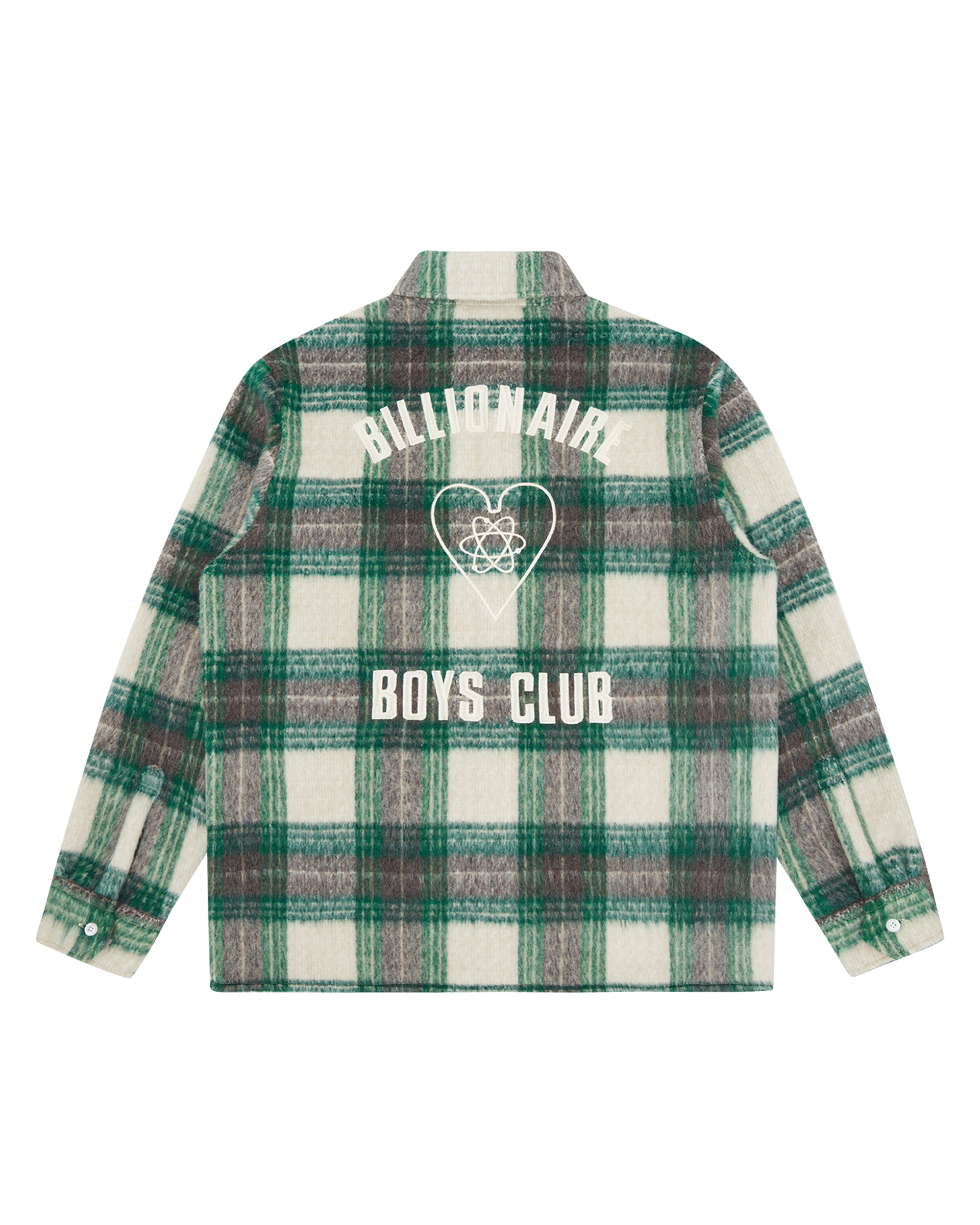 HEART & MIND CHECK OVERSHIRT - 4