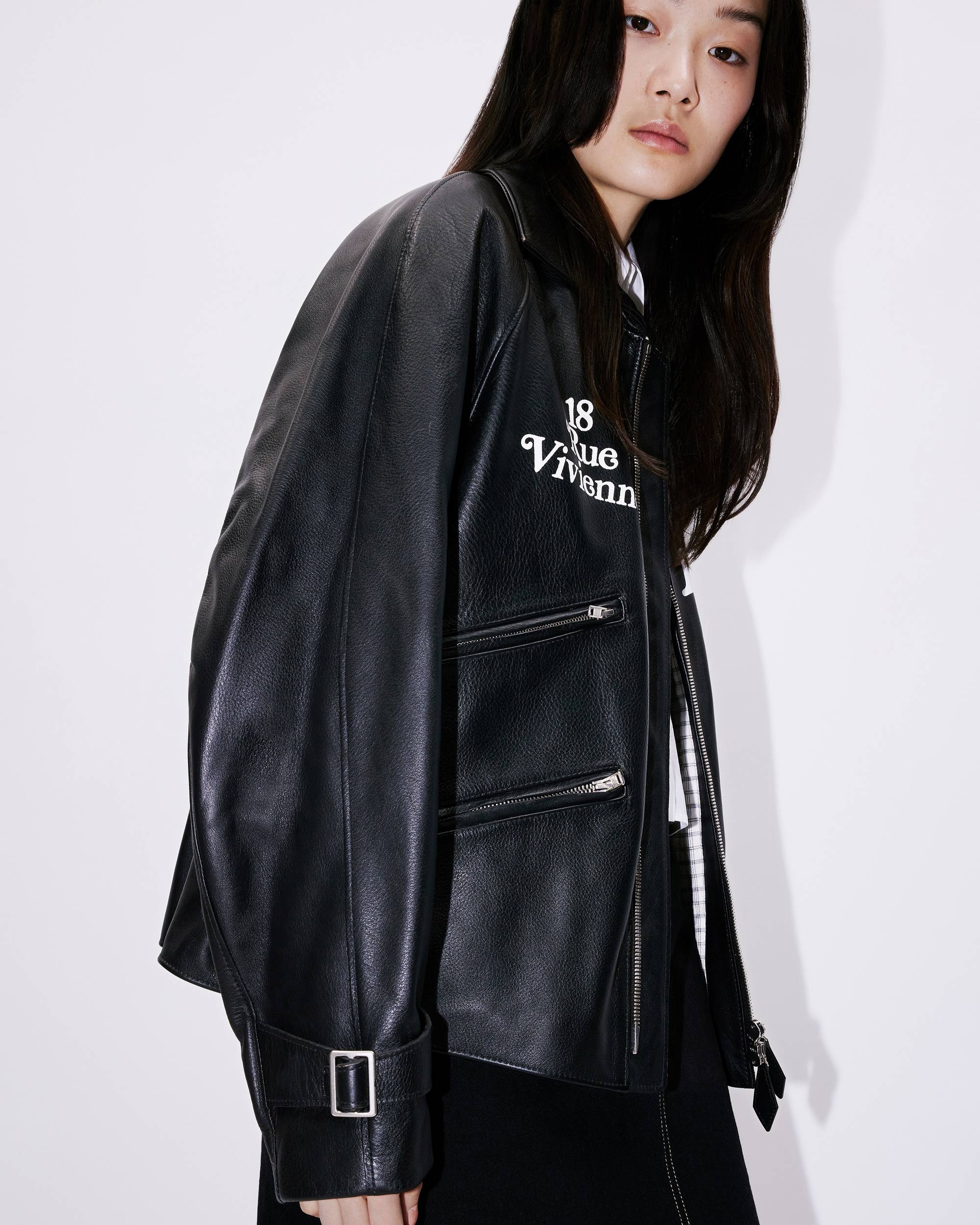 'KENZO by Verdy' unisex motorcycle jacket - 13