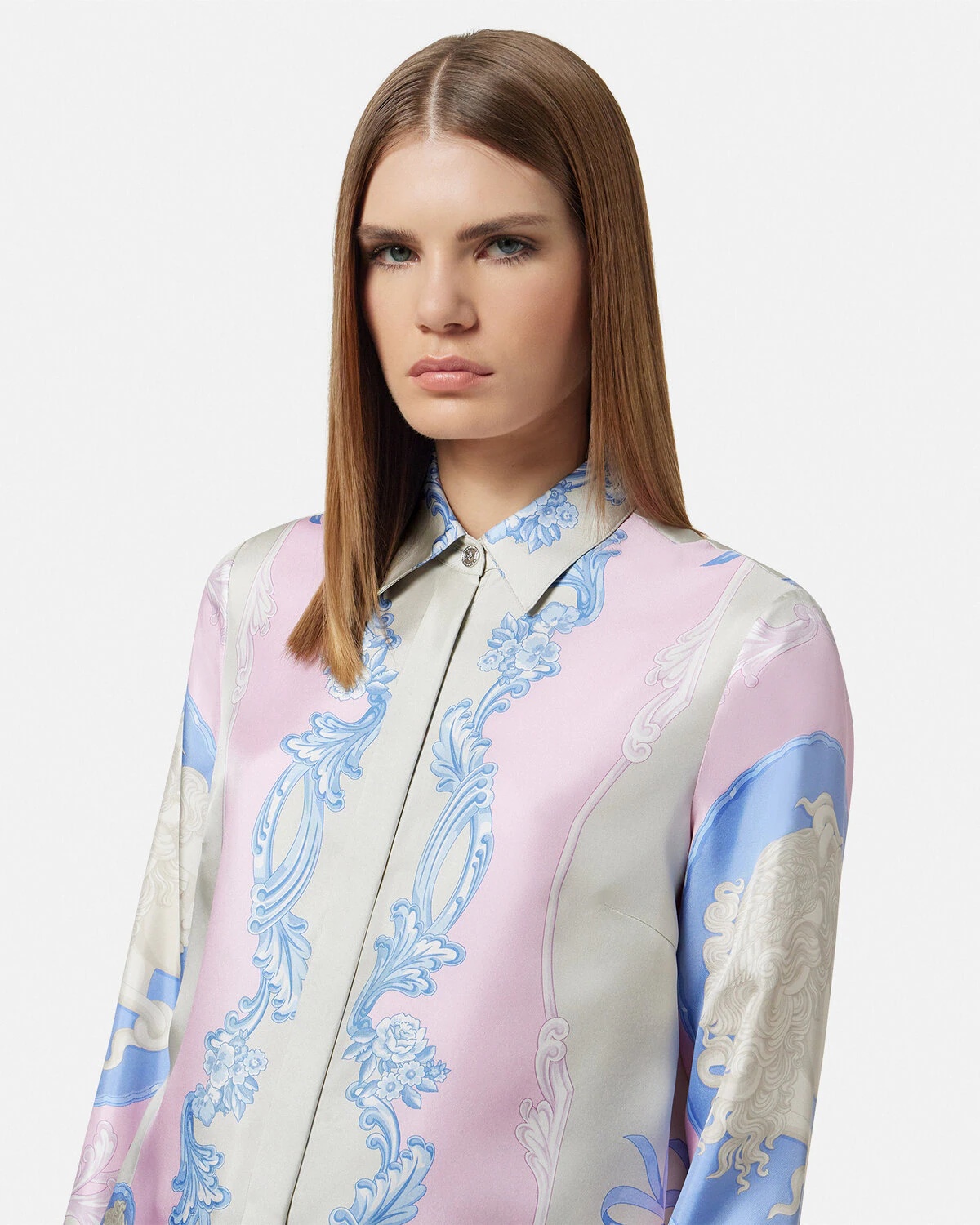 Cameo Silk Shirt - 3