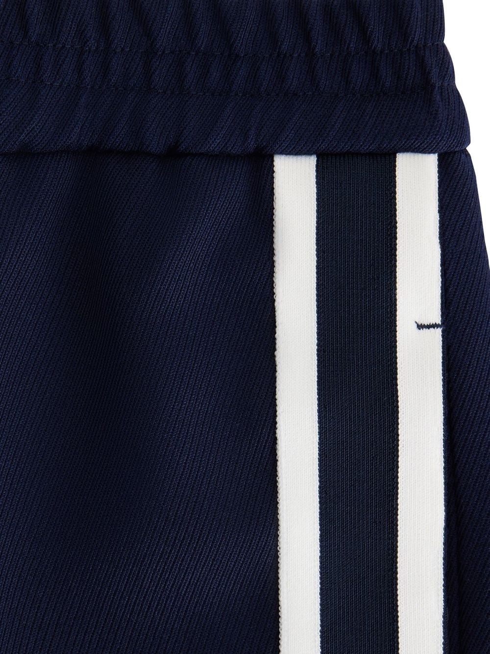 stripe-detail straight-leg trousers - 6