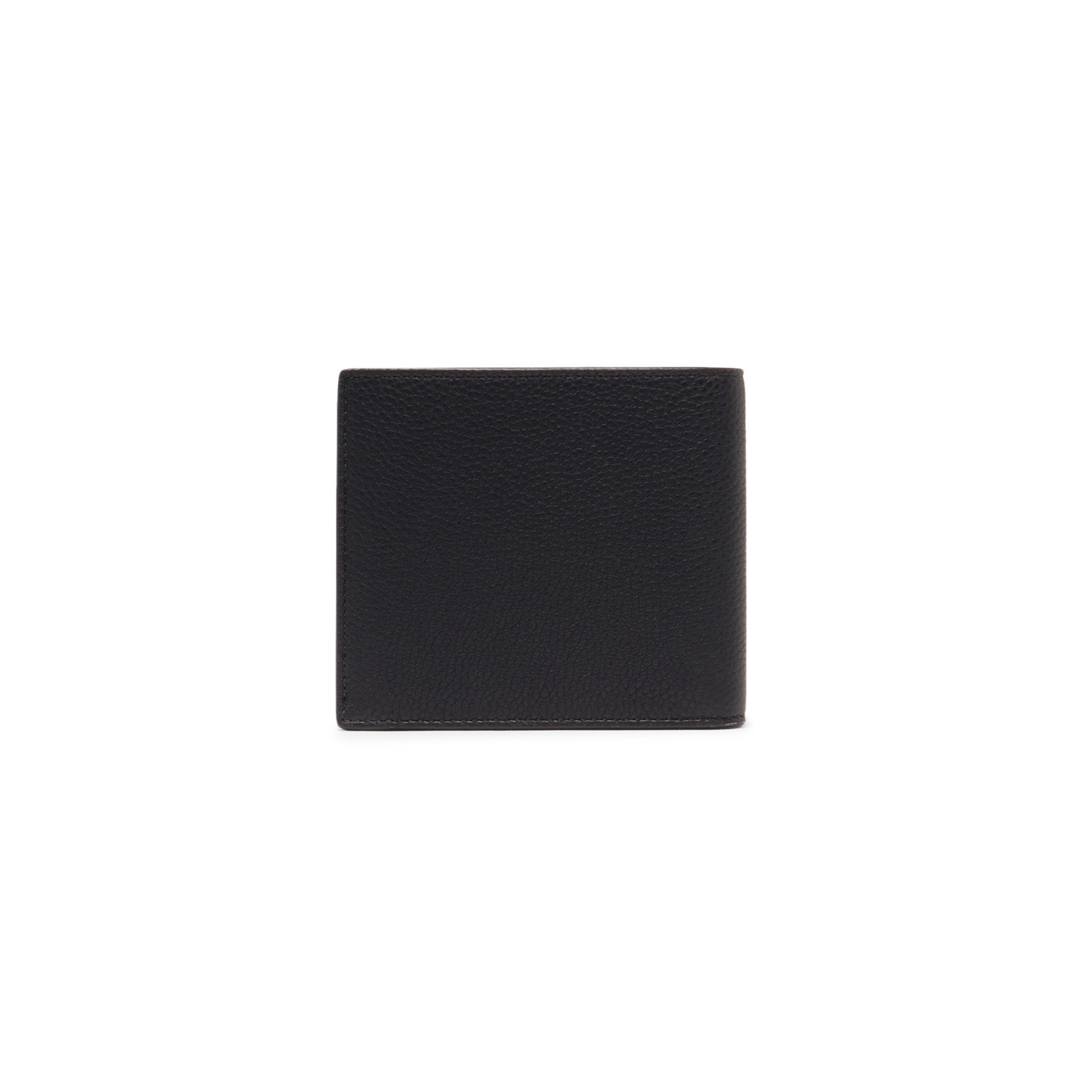 Black tumbled leather wallet - 3