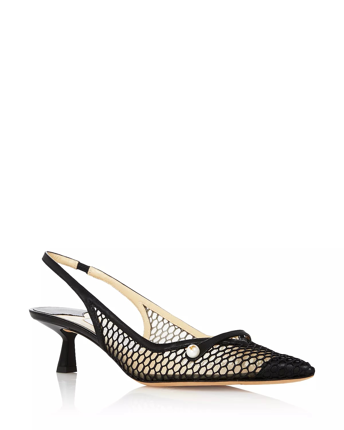 Women's Amita 45 Slingback Kitten Heel Pumps - 1