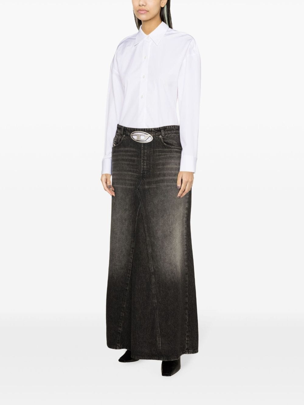 De-Pago denim maxi skirt - 3