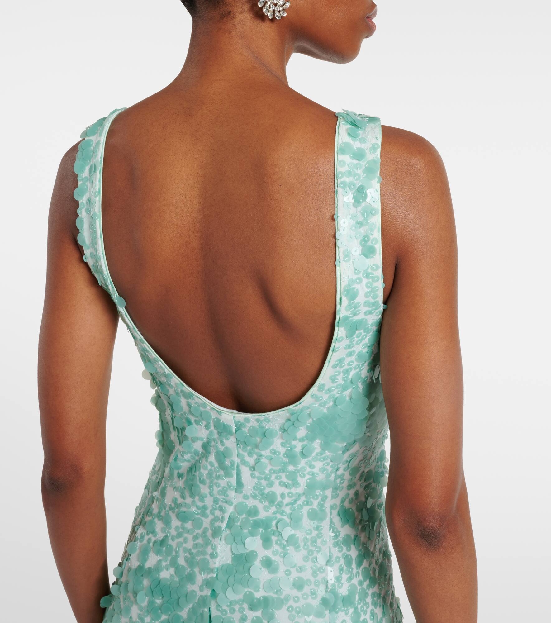 Bex sequined maxi dress - 6