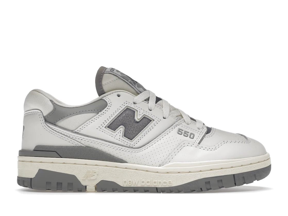 New Balance 550 Aime Leon Dore White Grey - 1