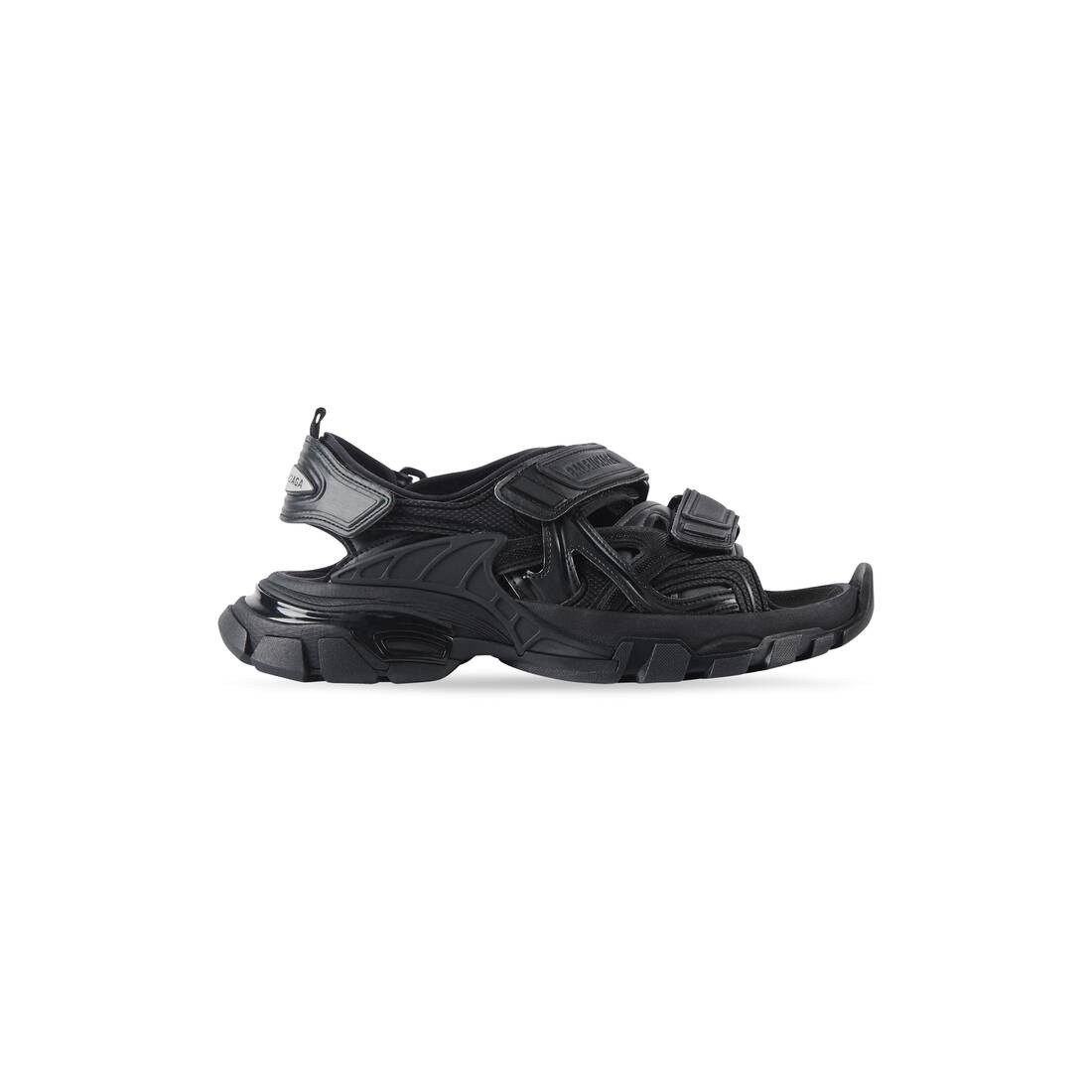 Men's Track Sandal in Black - 1