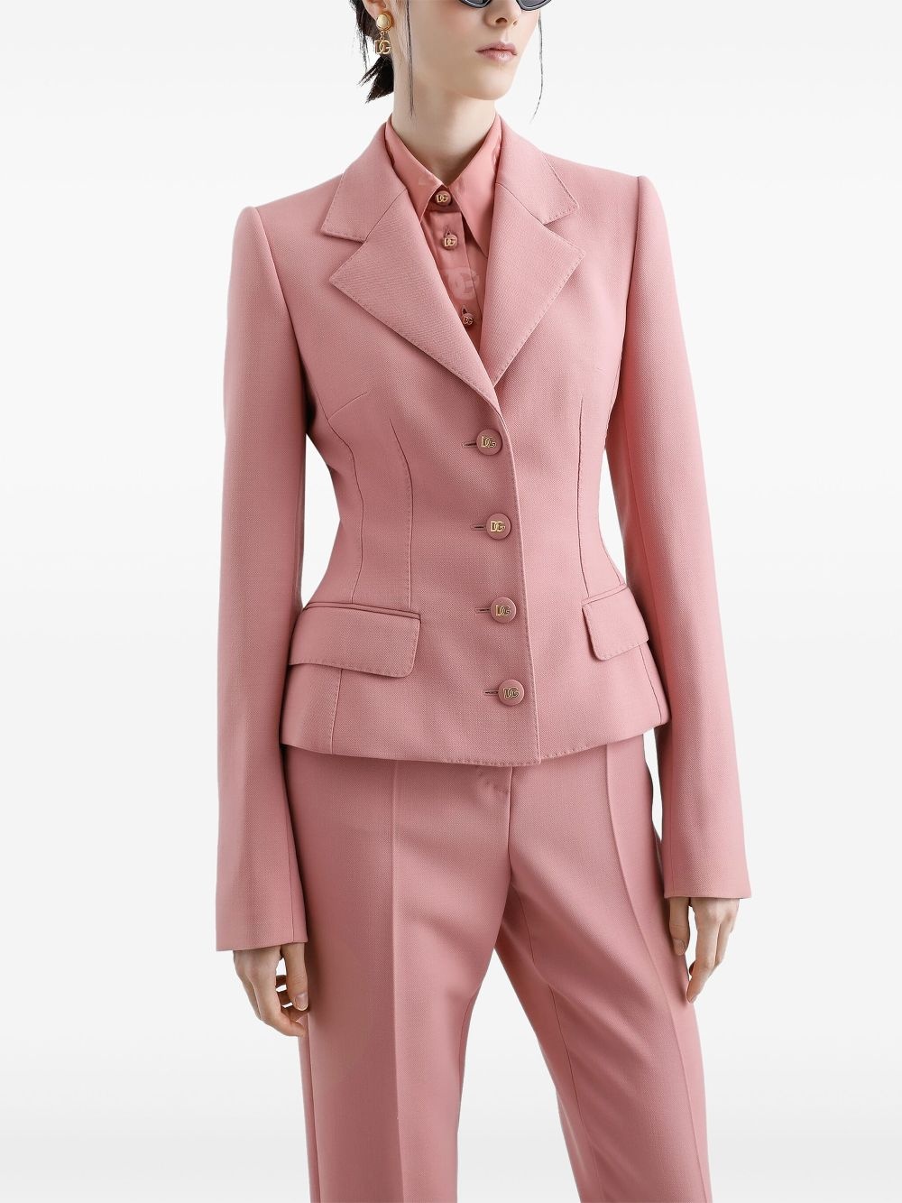 single-breasted blazer - 4
