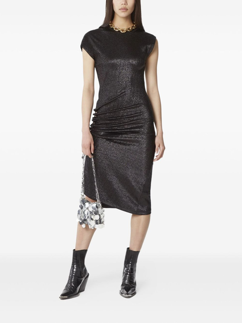 rabanne Sparkle multi-layered chain mini bag outlook