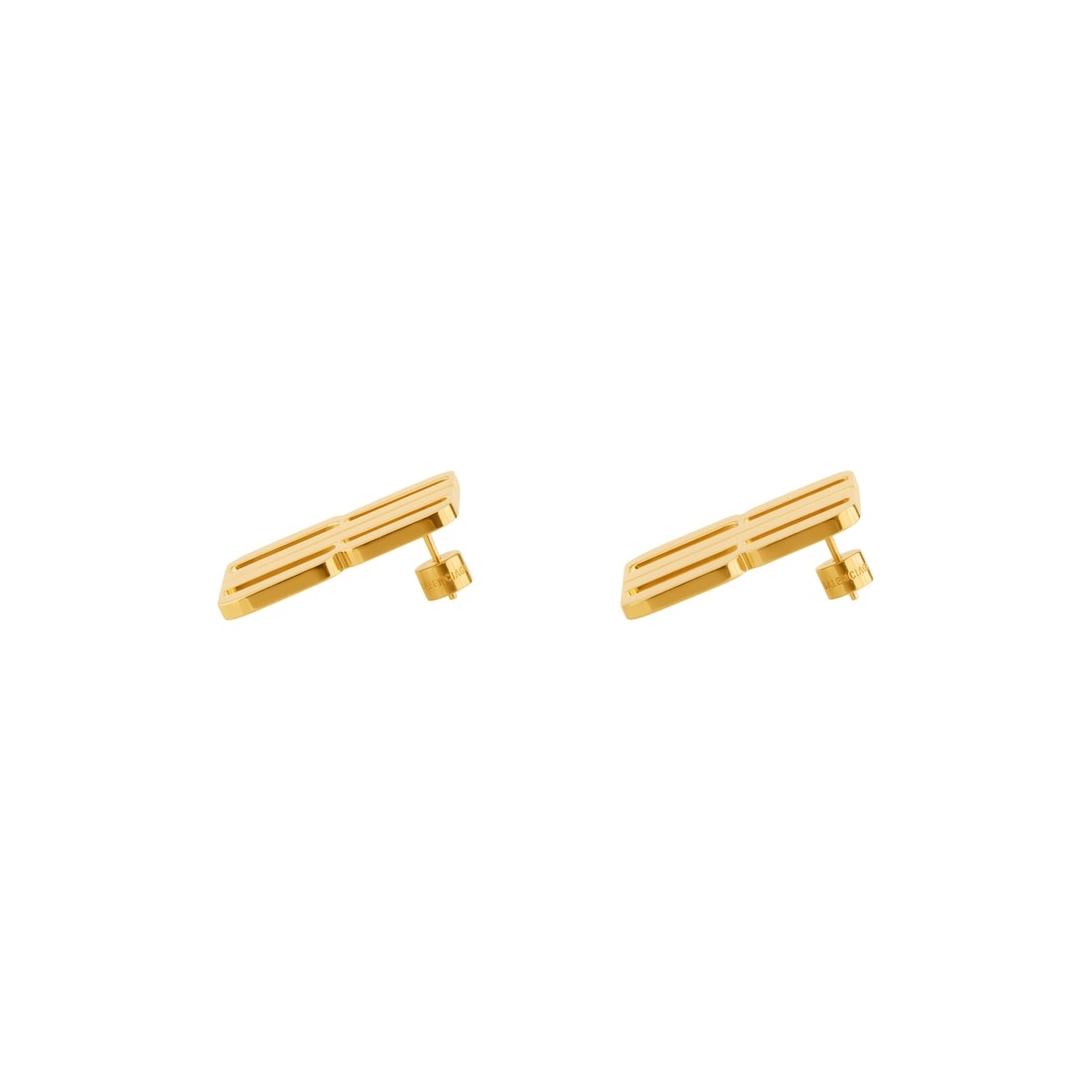 Nano Stud Earrings  in Gold - 3