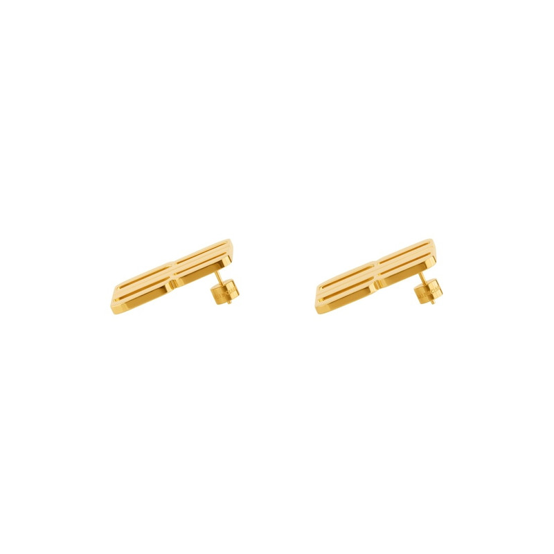 Nano Stud Earrings in Gold 3