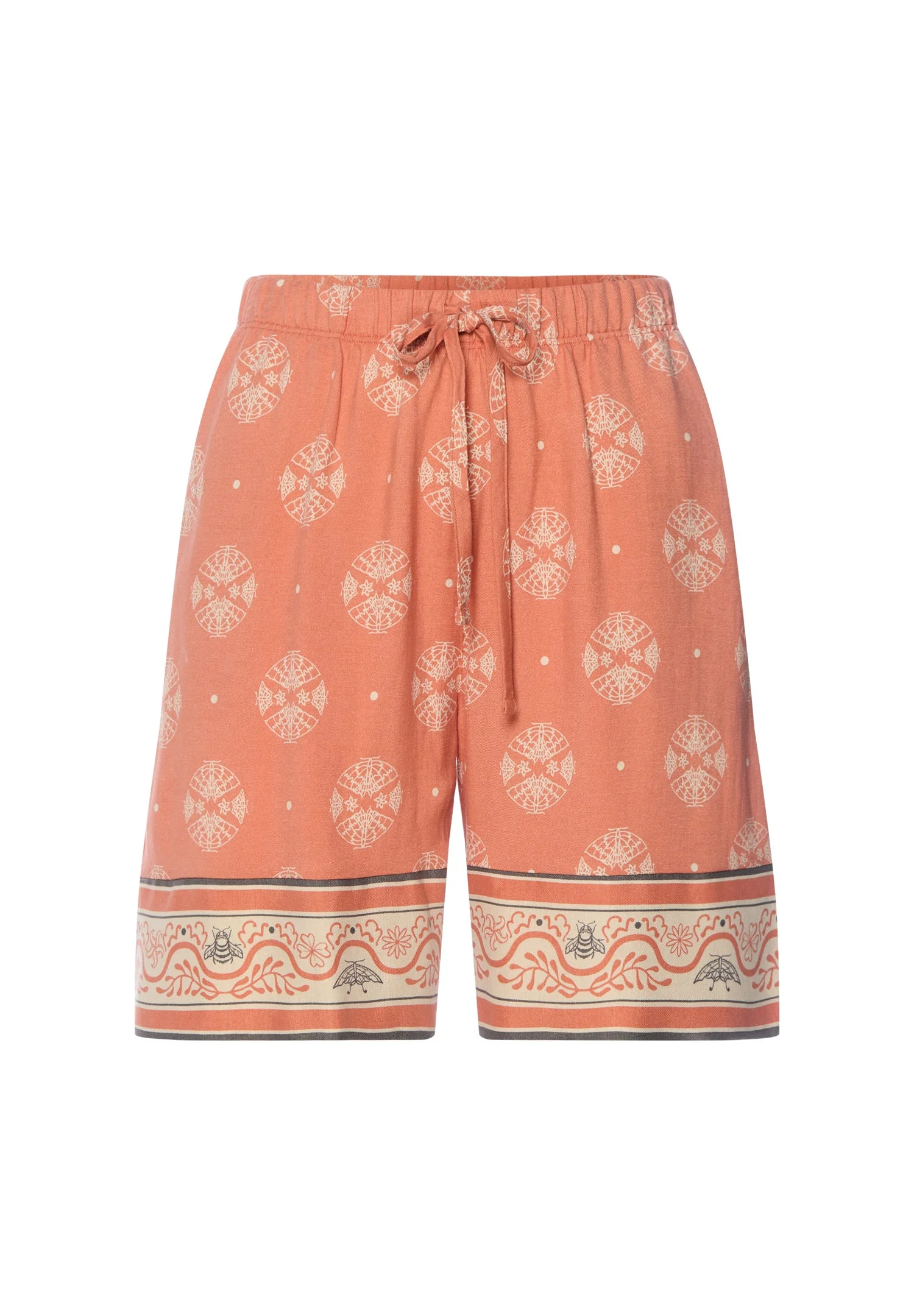 Urban Casuals Linen Blend Woven Shorts - 1