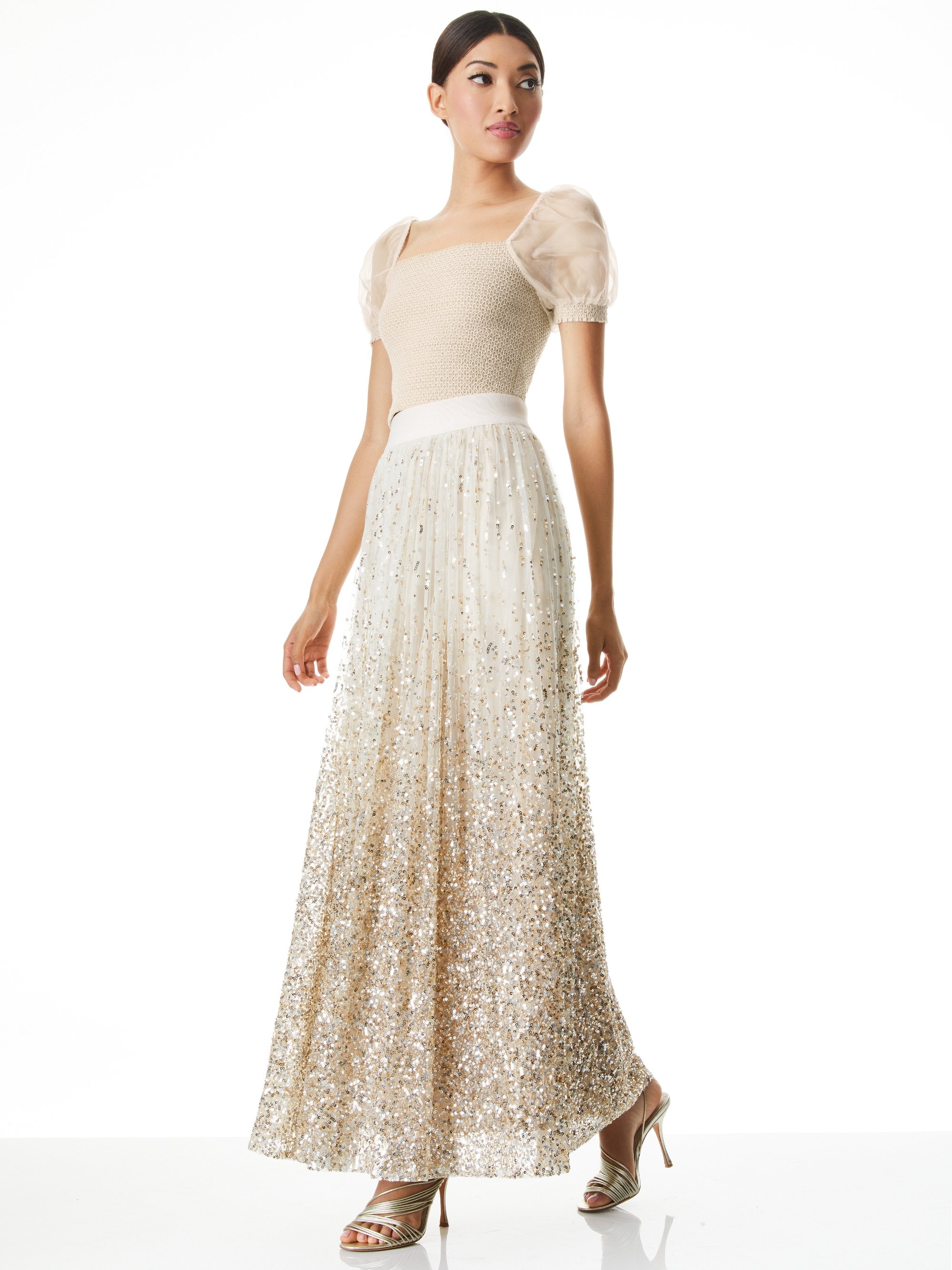 CATRINA SEQUIN GOWN SKIRT - 6