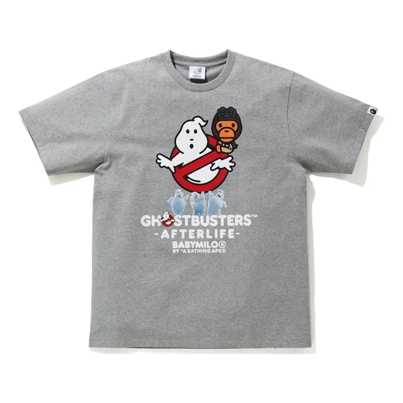 A Bathing Ape x Ghostbusters Baby Milo 2 T-shirt 'Grey' 0ZXTEM31906XG - 1