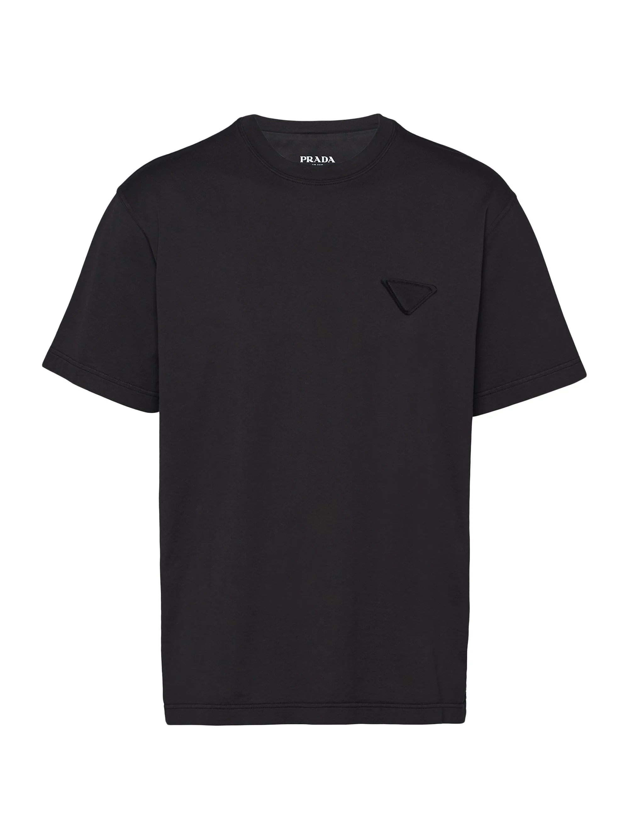 Men's Cotton T-Shirt - Black - 1
