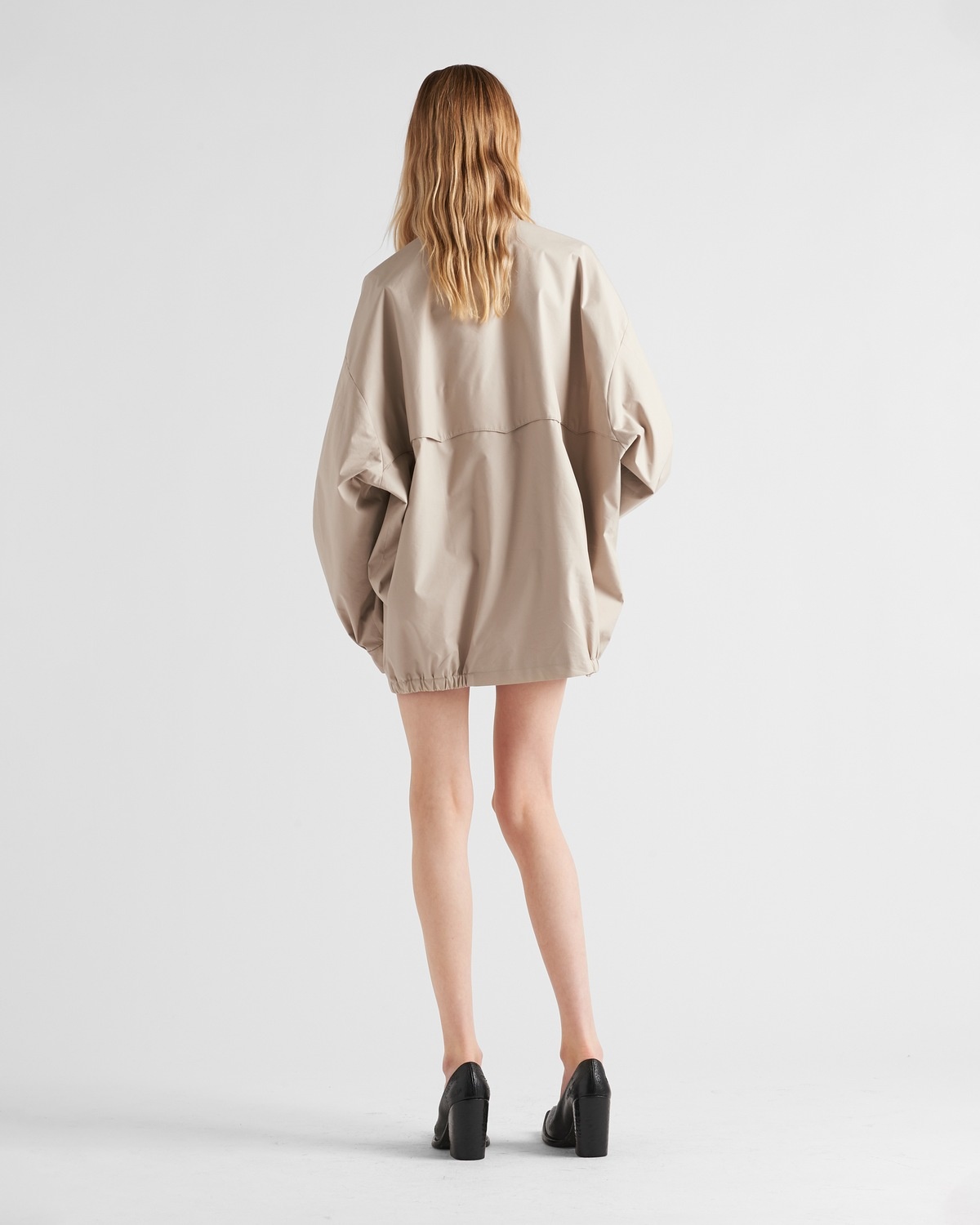 Prada Panama cotton caban jacket | REVERSIBLE