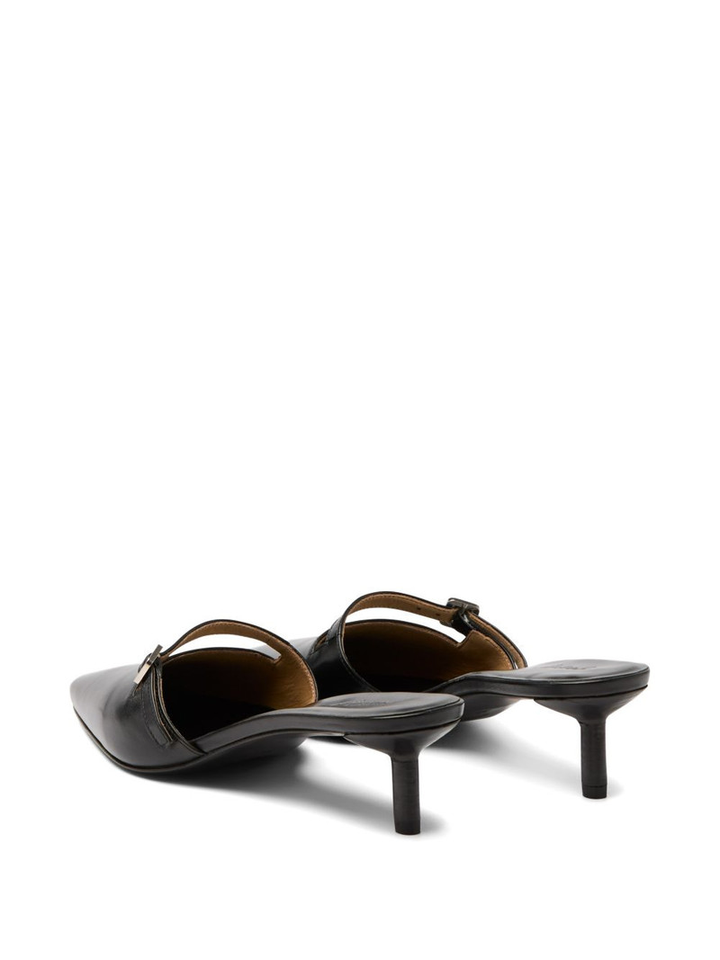 buckled-strap point-toe mules 3