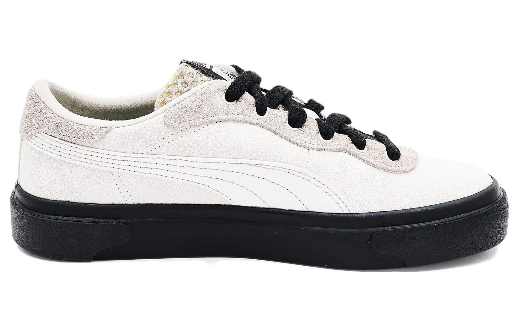 (WMNS) PUMA x LMC Royale Suede Shoes 'White-Sand Dune' 396957-01 - 2