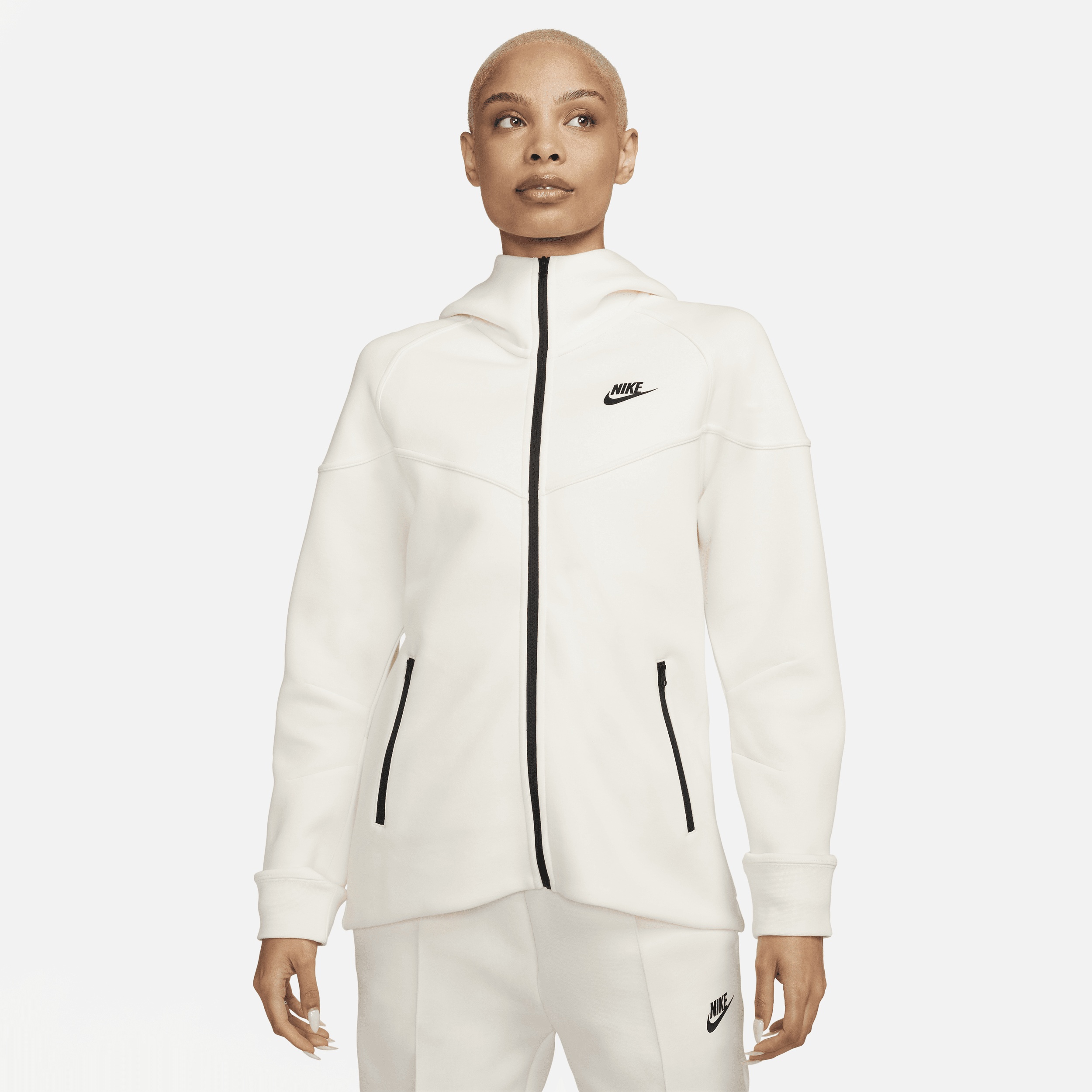 Women's Nike Sportswear Tech Fleece Windrunner Full-Zip Hoodie - 1