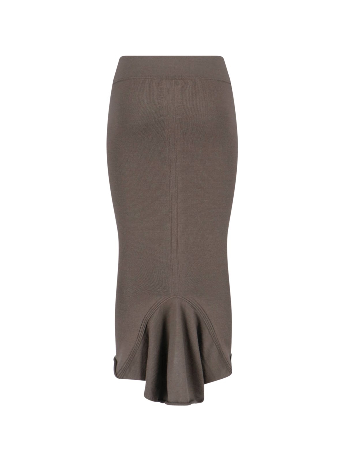 'CALF DAUPHINE' MAXI SHEATH SKIRT - 2