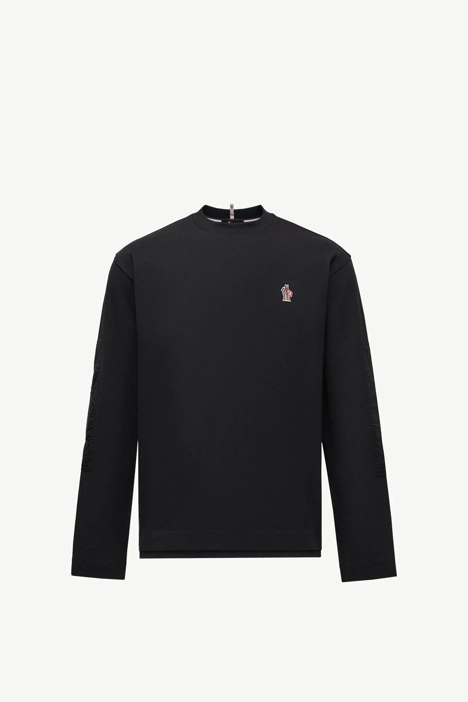 Logo Cotton Long Sleeve T-Shirt - 1