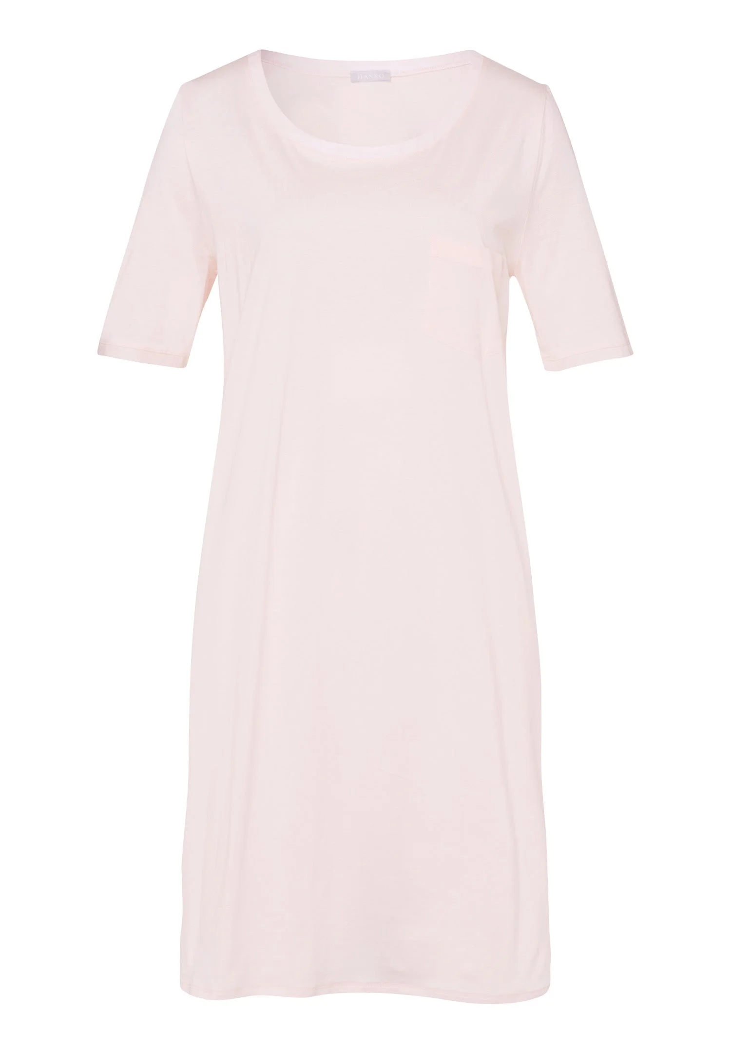 Cotton Deluxe Round Neck Cotton Nightgown - 1