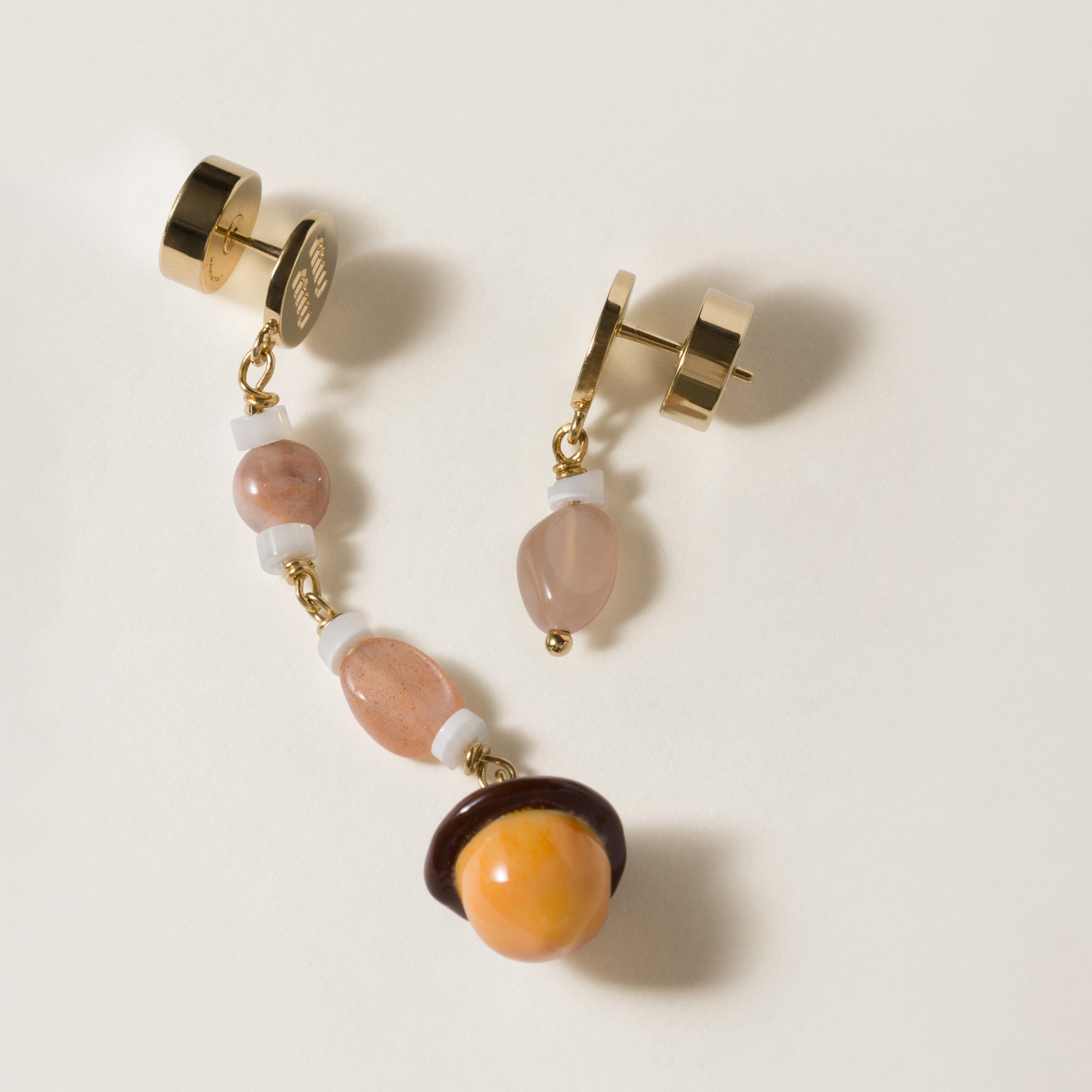 Metal earrings - 3