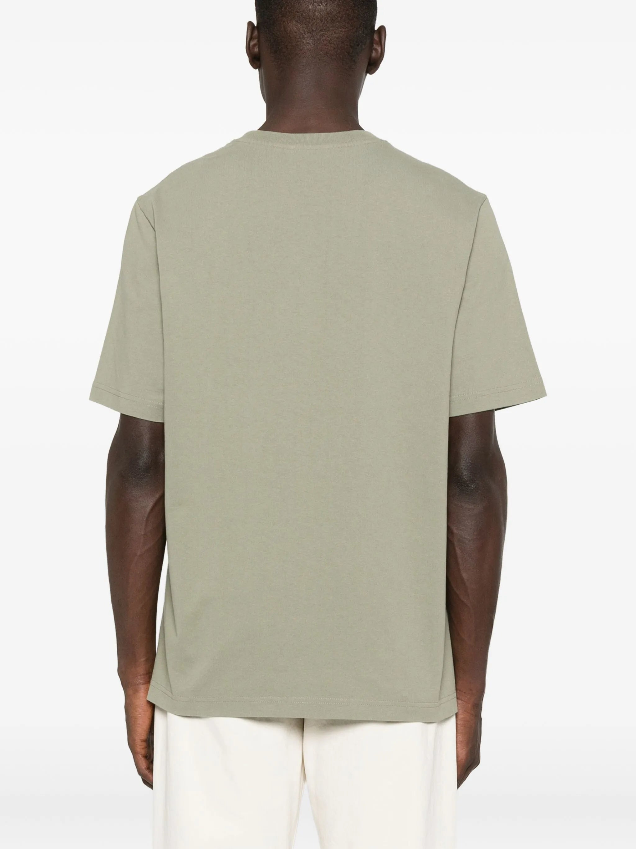 Maison Kitsuné Logo-embroidered Cotton T-shirt - 3