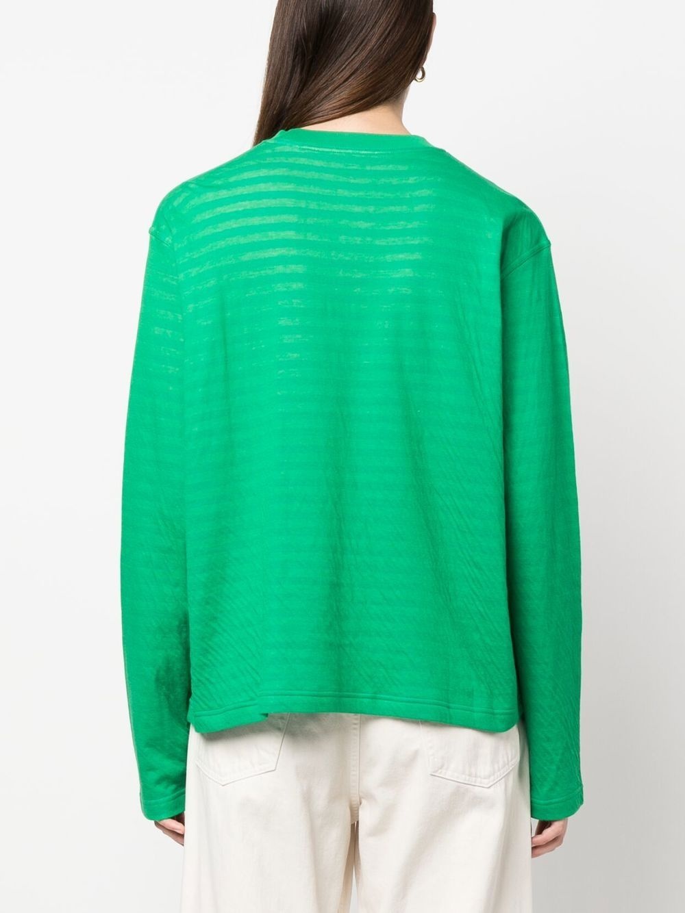 long-sleeves cotton sweatshirt - 4