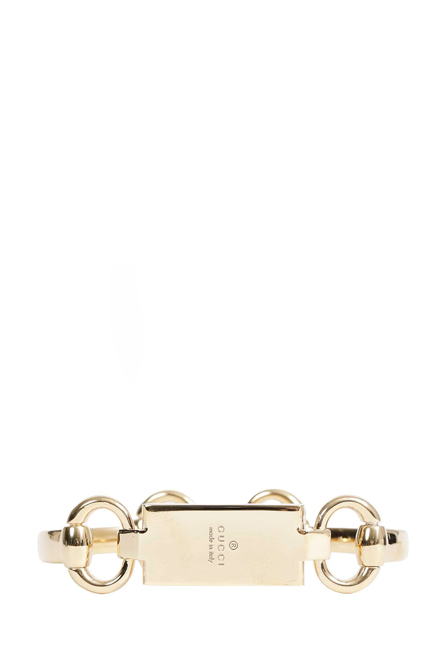 Horsebit Motif Bangle Bracelet - 1