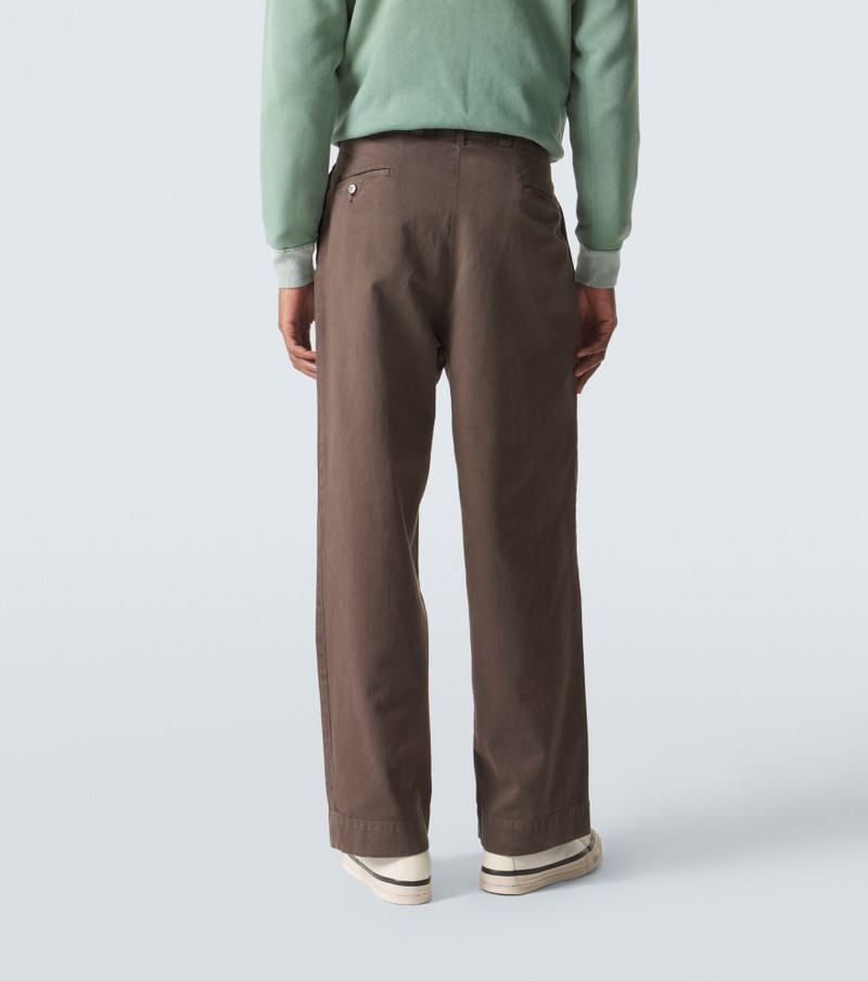 Vintage cotton wide-leg pants 4
