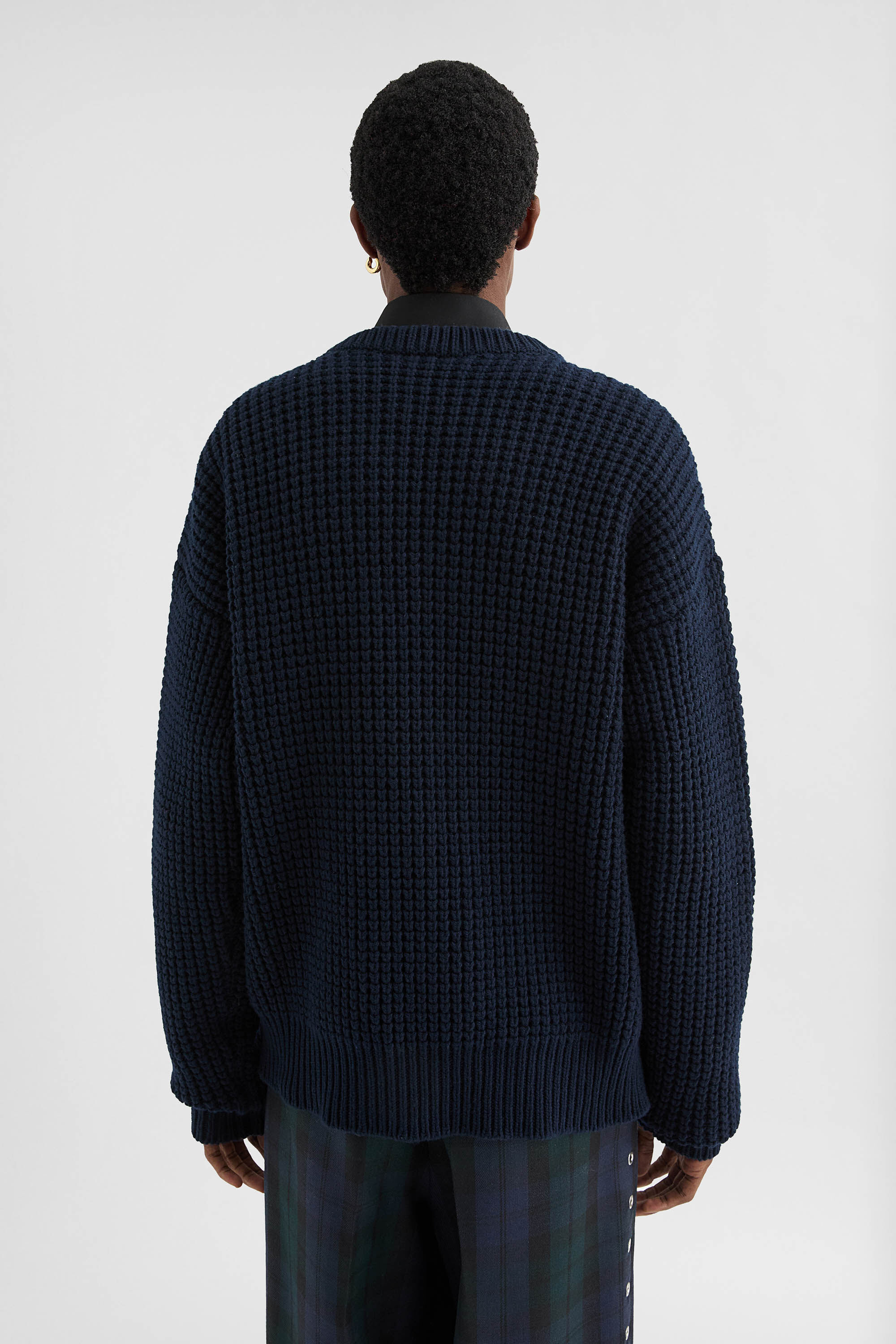 Wool Crew-Neck Sweater - 3