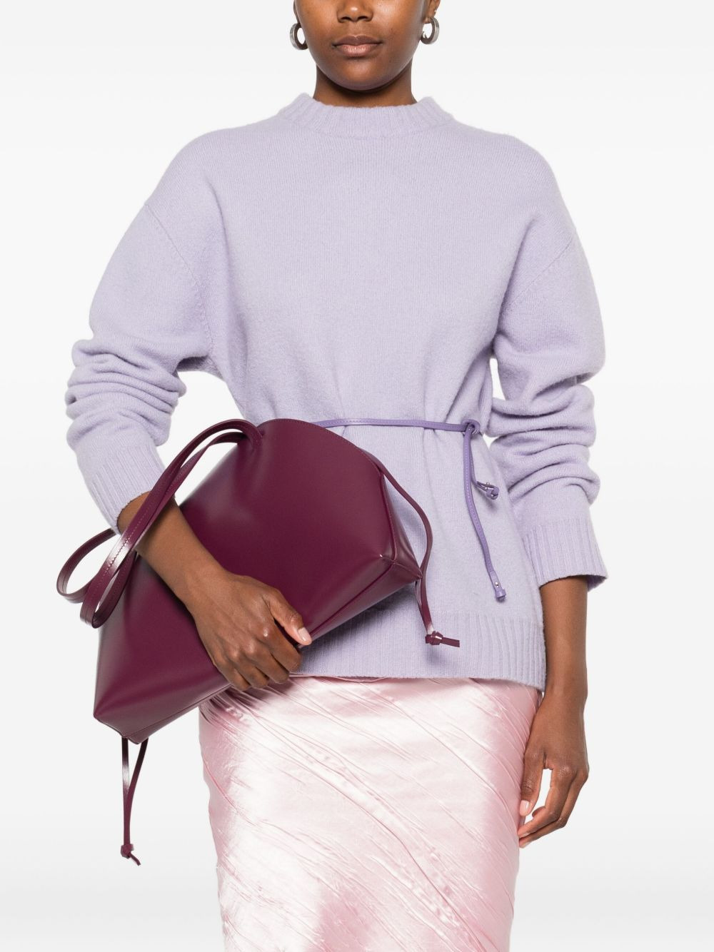 Jil Sander Women Curve Medium Crossbody Bag - 4