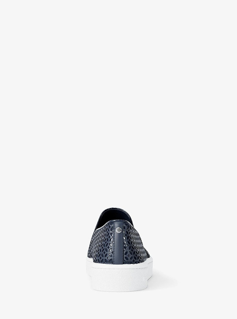 Keaton Perforated Slip On Sneaker 4