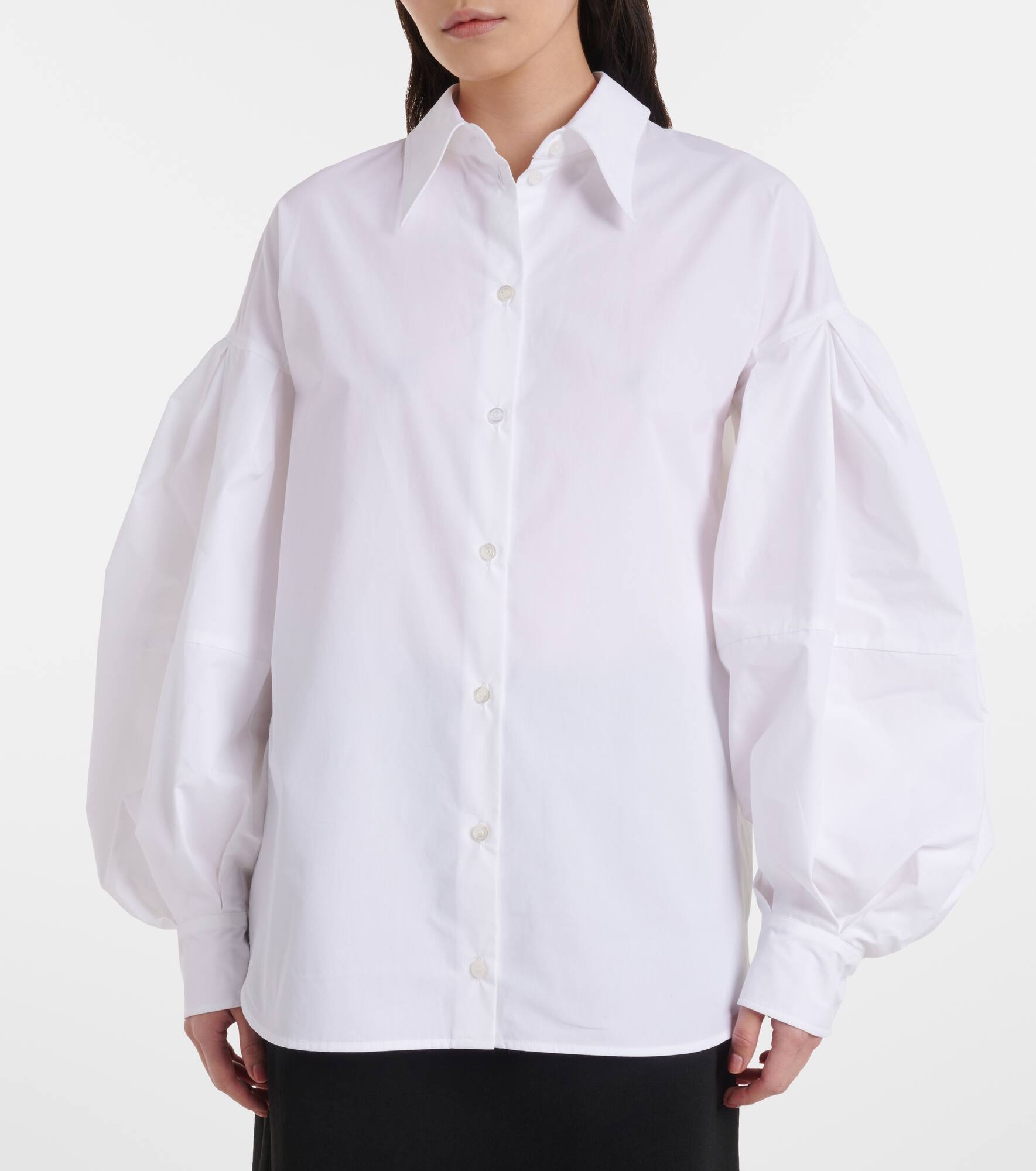 Cotton poplin shirt - 4