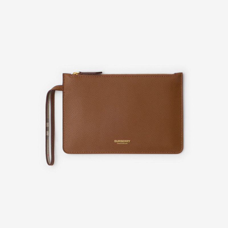 Leather Zip Pouch 1